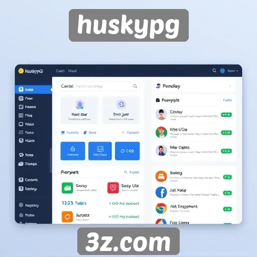 Interface do huskypg aprimorada para usuários